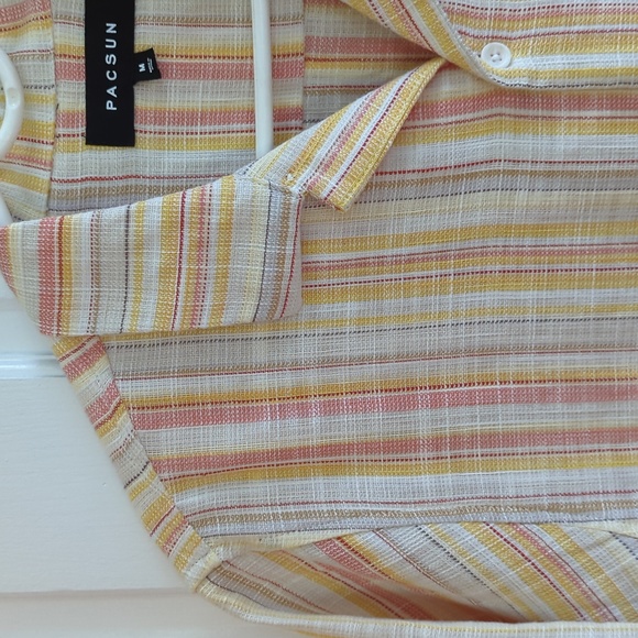 NWOT Pac Sun Men's Casual Button Down - Picture 4 of 9